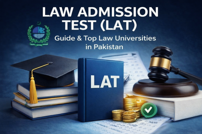 Law Admission Test (LAT) Pakistan – Complete Guide for LLB Admission