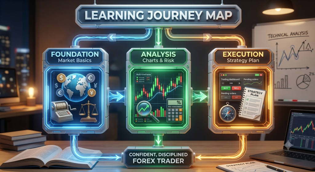 The Forex Trading Course Learning Journey