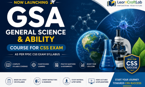 General Science and Ability CSS Course 2026 | Ultimate GSA Preparation ...